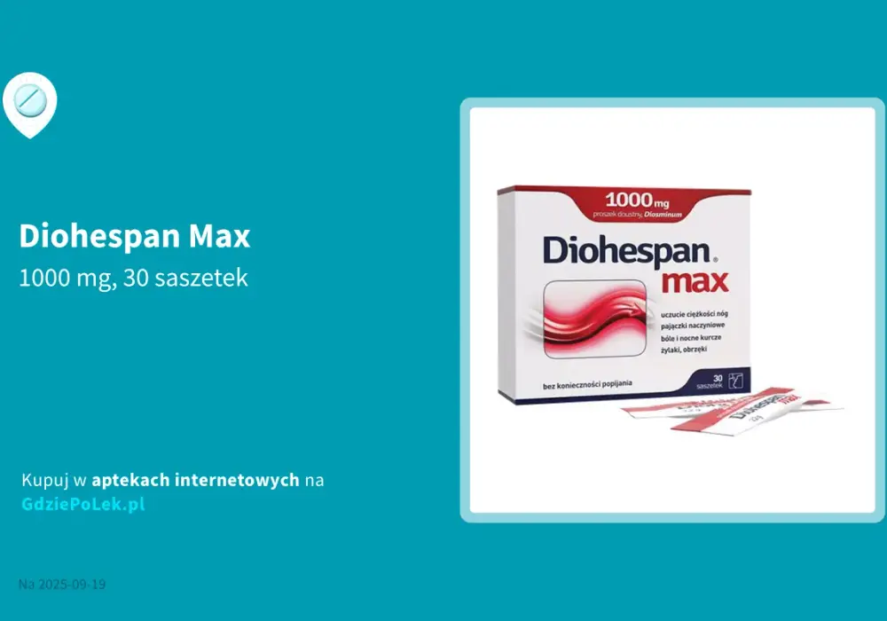 Diohespan Max: lek czy suplement? Poznaj kluczowe różnice i działanie