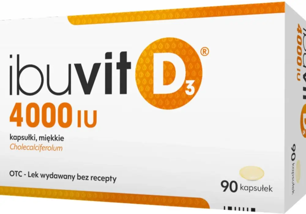 Ibuvit D3 4000 – lek czy suplement? Wszystko, co musisz wiedzieć przed stosowaniem