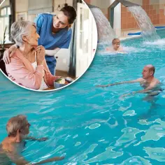 Sanatorium z basenem: rehabilitacja seniorów i dzieci, opieka pielęgniarki.