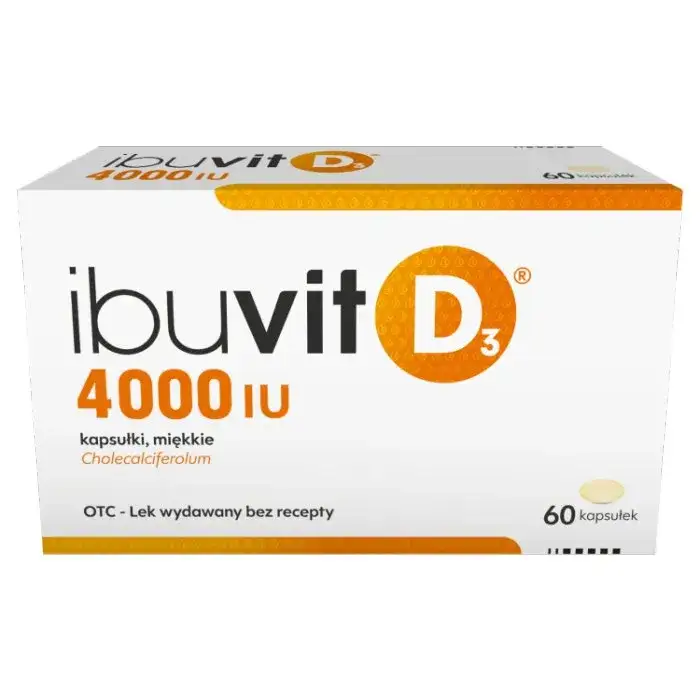 Zdjęcie Ibuvit D3 4000 – lek czy suplement? Wszystko, co musisz wiedzieć przed stosowaniem